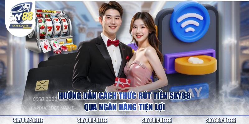 Hướng dẫn cách thức rút tiền SKY88 qua ngân hàng tiện lợi